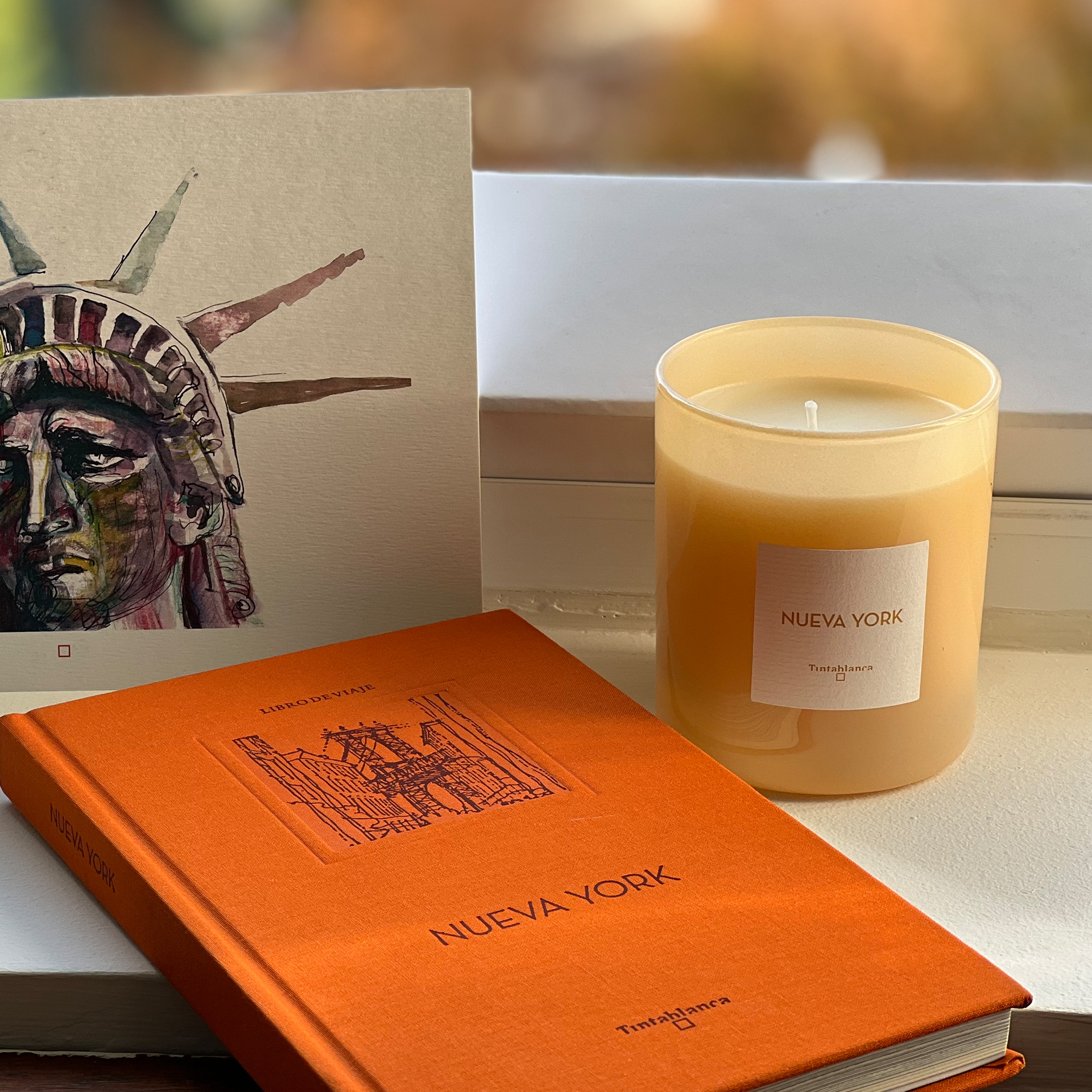 Vela perfumada NUEVA YORK - Tintablanca